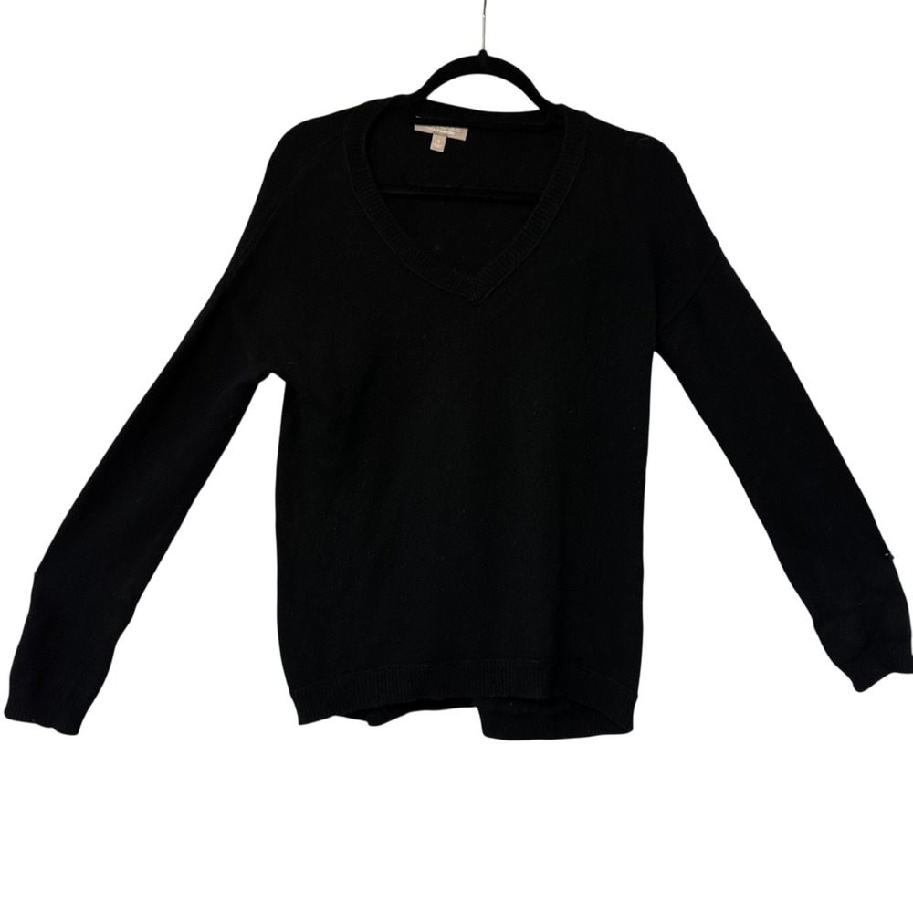 Banana Republic Touch of Cashmere V Neck Sweater Black Size‎ S